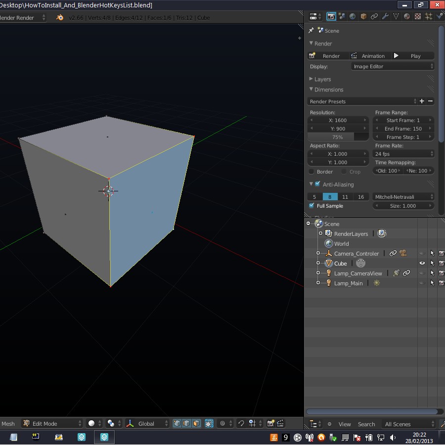 My Blender 2.66 Theme and HotKeys preview image 3